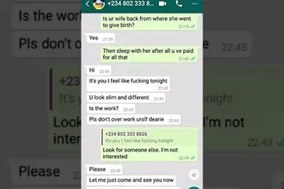 whatsapp sex chat